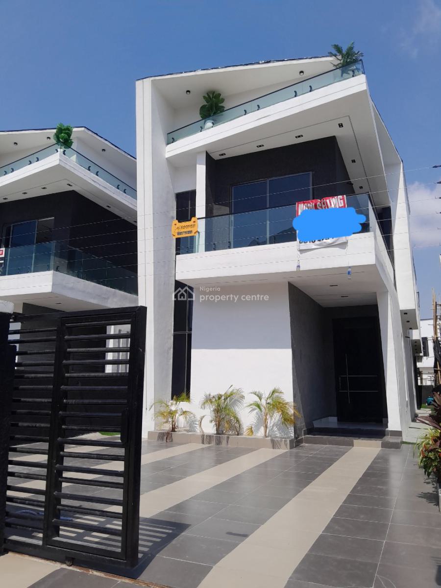 5 Bedroom Fully-detached Duplex + Bq with Swimming Pool & Inverter, Ado, Ajah, Lagos, Detached Duplex for Sale