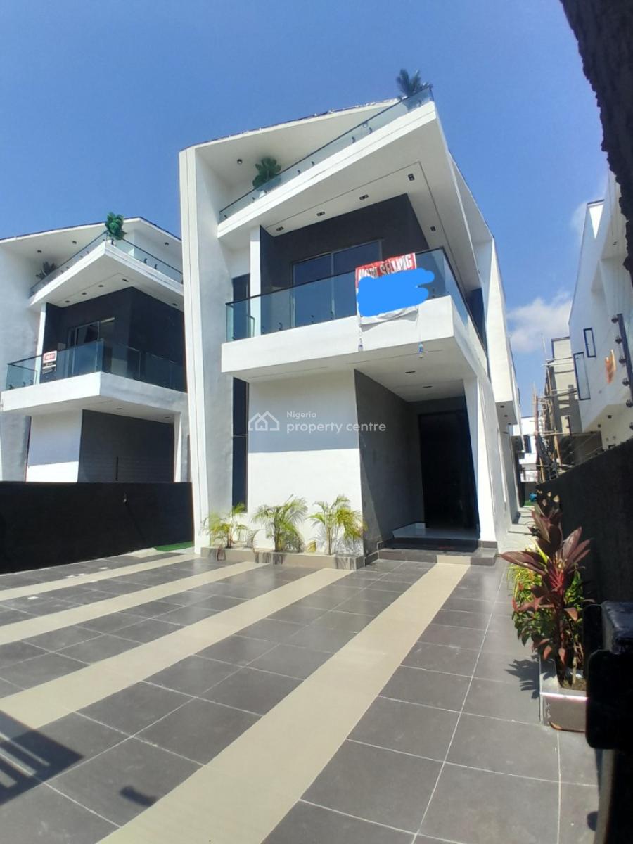 5 Bedrooms Fully Detached Duplex + Bq with Swimming Pool & Inverter, Ado, Ajah, Lagos, Detached Duplex for Sale