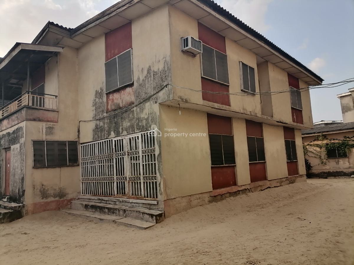 Land with Duplex & B.q, 68th Street, Bendel Estate(d.d.p.a) Off Westend Road, Off Airport, Warri, Delta, Mixed-use Land for Sale