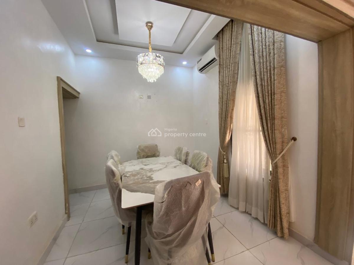 Furnished 3 Bedroom Bungalow with Bq, Serene Environment, Kado, Abuja, Detached Bungalow for Rent