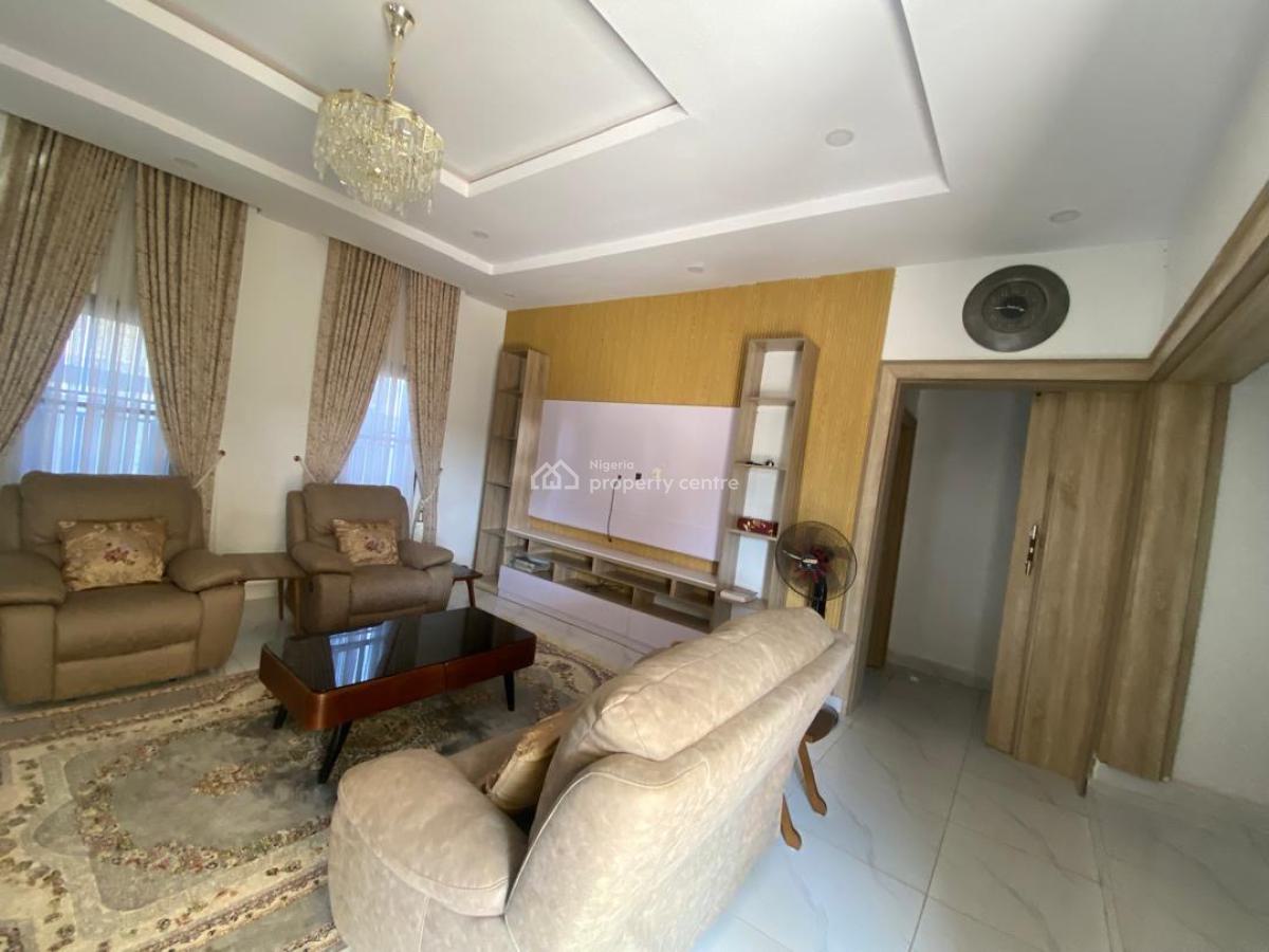 Furnished 3 Bedroom Bungalow with Bq, Serene Environment, Kado, Abuja, Detached Bungalow for Rent