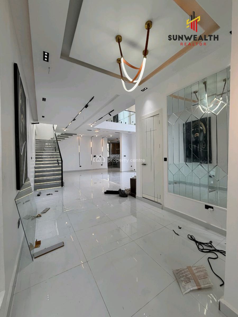 This Sleek 5-bedroom Fully Detached Duplex, Chevron, Lekki, Lagos, House for Sale