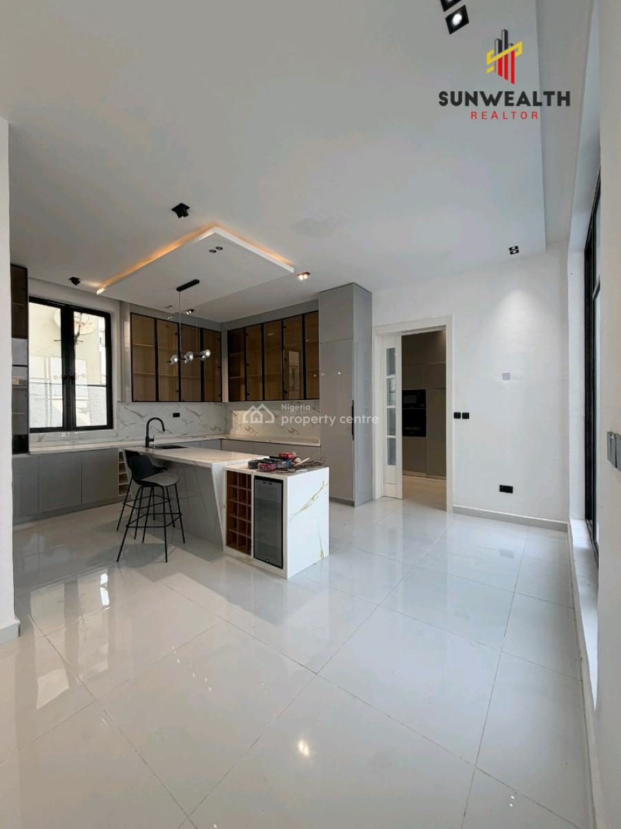This Sleek 5-bedroom Fully Detached Duplex, Chevron, Lekki, Lagos, House for Sale