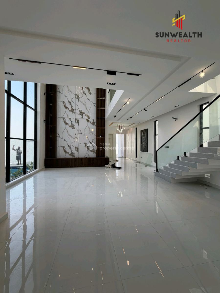 This Sleek 5-bedroom Fully Detached Duplex, Chevron, Lekki, Lagos, House for Sale