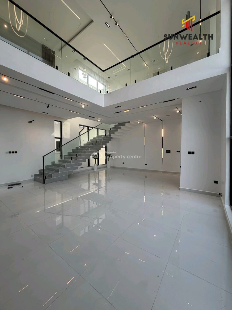 This Sleek 5-bedroom Fully Detached Duplex, Chevron, Lekki, Lagos, House for Sale