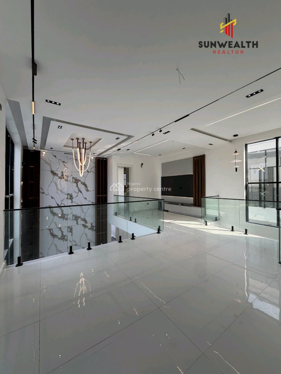 This Sleek 5-bedroom Fully Detached Duplex, Chevron, Lekki, Lagos, House for Sale