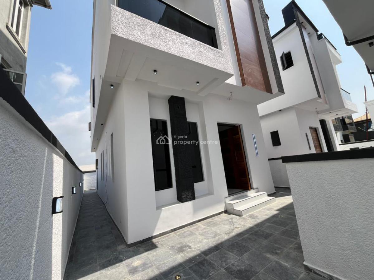 New 4bedroom Fully-detached Duplex, Drive-in + Bq with C of O, Lbs, Blenco, Skymall Axis, Sangotedo, Ajah, Lagos, Detached Duplex for Sale