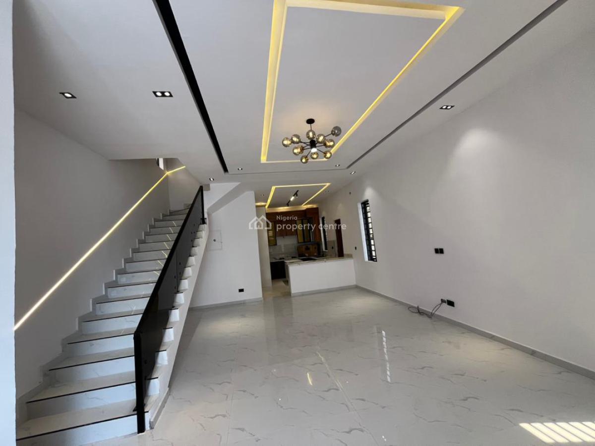New 4bedroom Fully-detached Duplex, Drive-in + Bq with C of O, Lbs, Blenco, Skymall Axis, Sangotedo, Ajah, Lagos, Detached Duplex for Sale