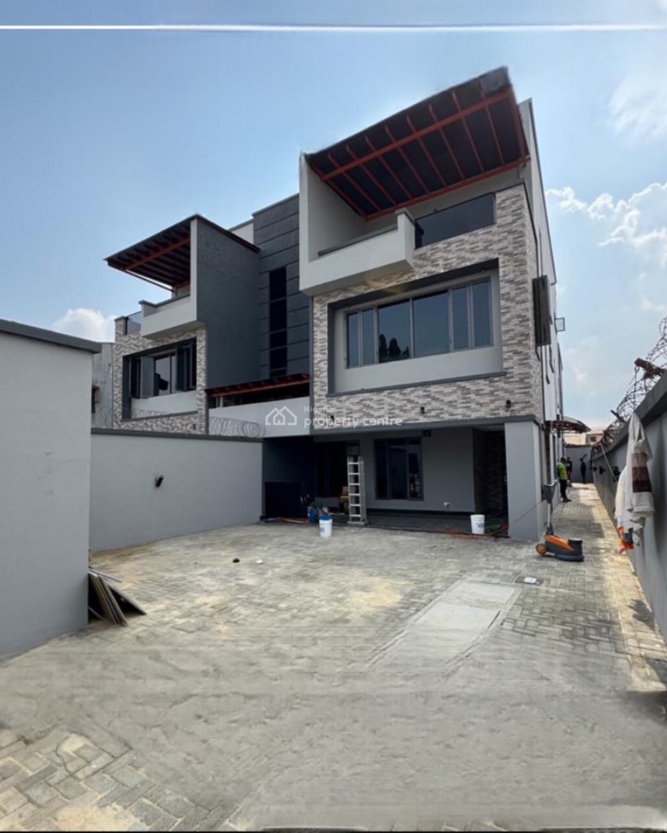 Gorgeously Built Spacious 5 Bedroom Semi Detached Duplex with Bq, Gbagada, Lagos, Detached Duplex for Sale
