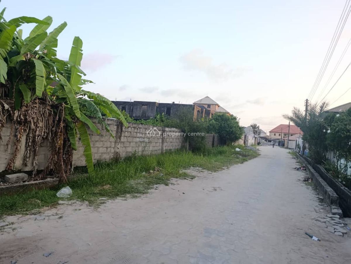 650sqm Fenced ,gated,well Developed Neighborhood with Good Access Road, Joseph Avenue ,united Estate ,sangotedo ,ajah,lagos,nigeria, Sangotedo, Ajah, Lagos, Residential Land for Sale