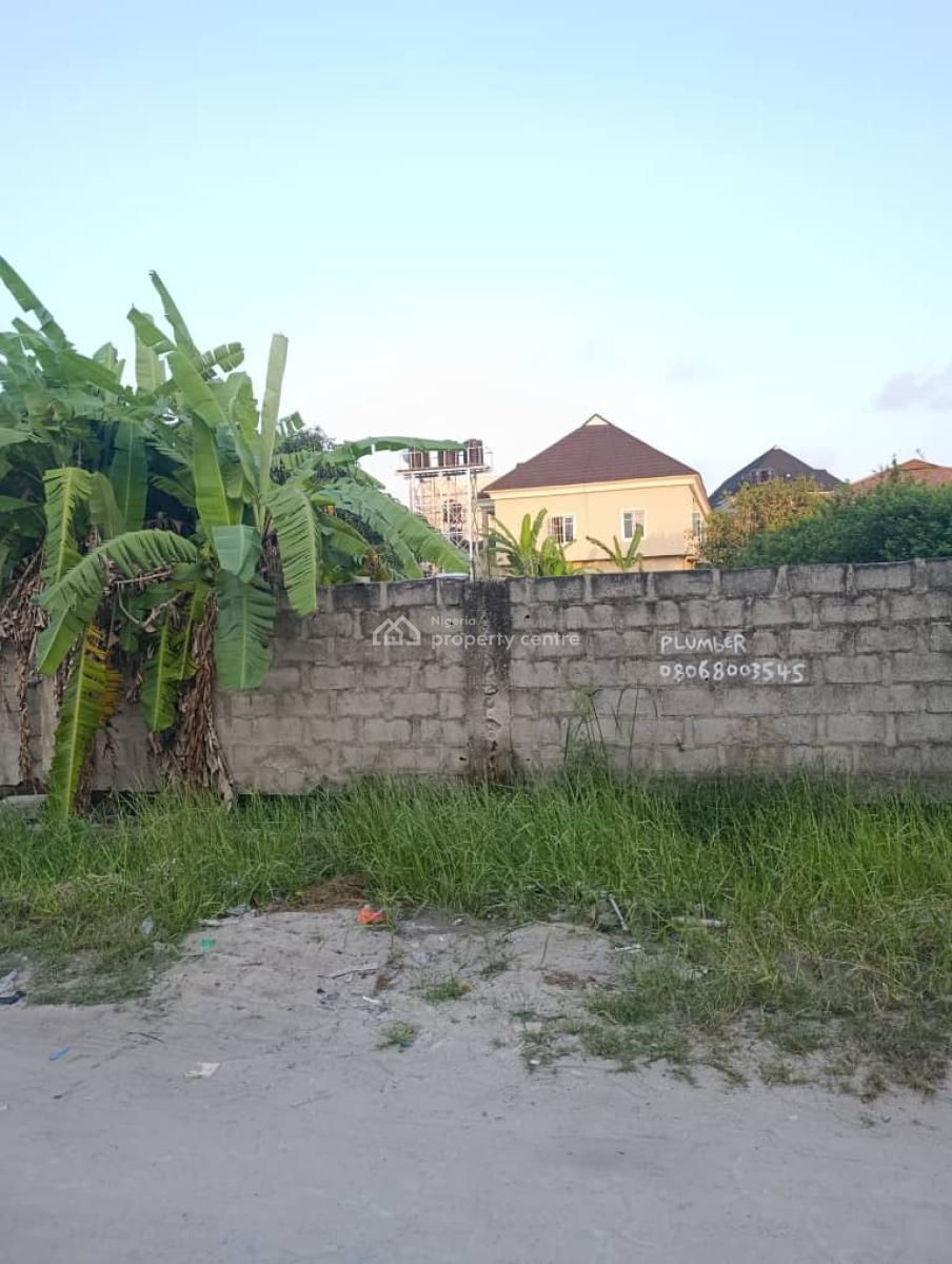 650sqm Fenced ,gated,well Developed Neighborhood with Good Access Road, Joseph Avenue ,united Estate ,sangotedo ,ajah,lagos,nigeria, Sangotedo, Ajah, Lagos, Residential Land for Sale