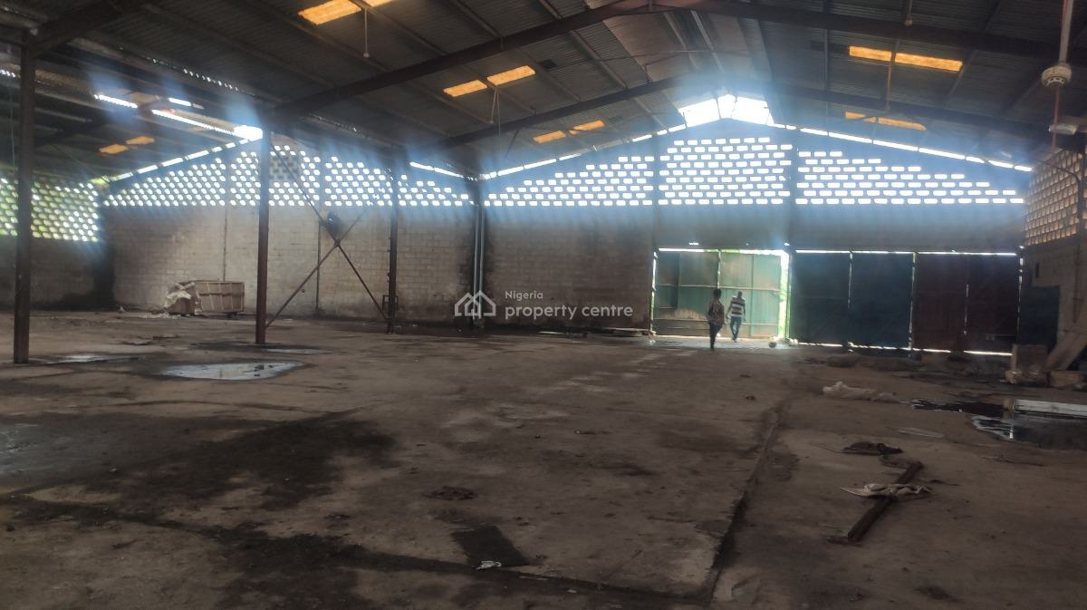 2 Bays Warehouse Wit Adm Office on 4.96 Acres of Land Wit Gov Consent, Ishaka Road, Off Abeokuta Express Road , Just After Sango Bridge, Sango Ota, Ogun, Mixed-use Land for Sale