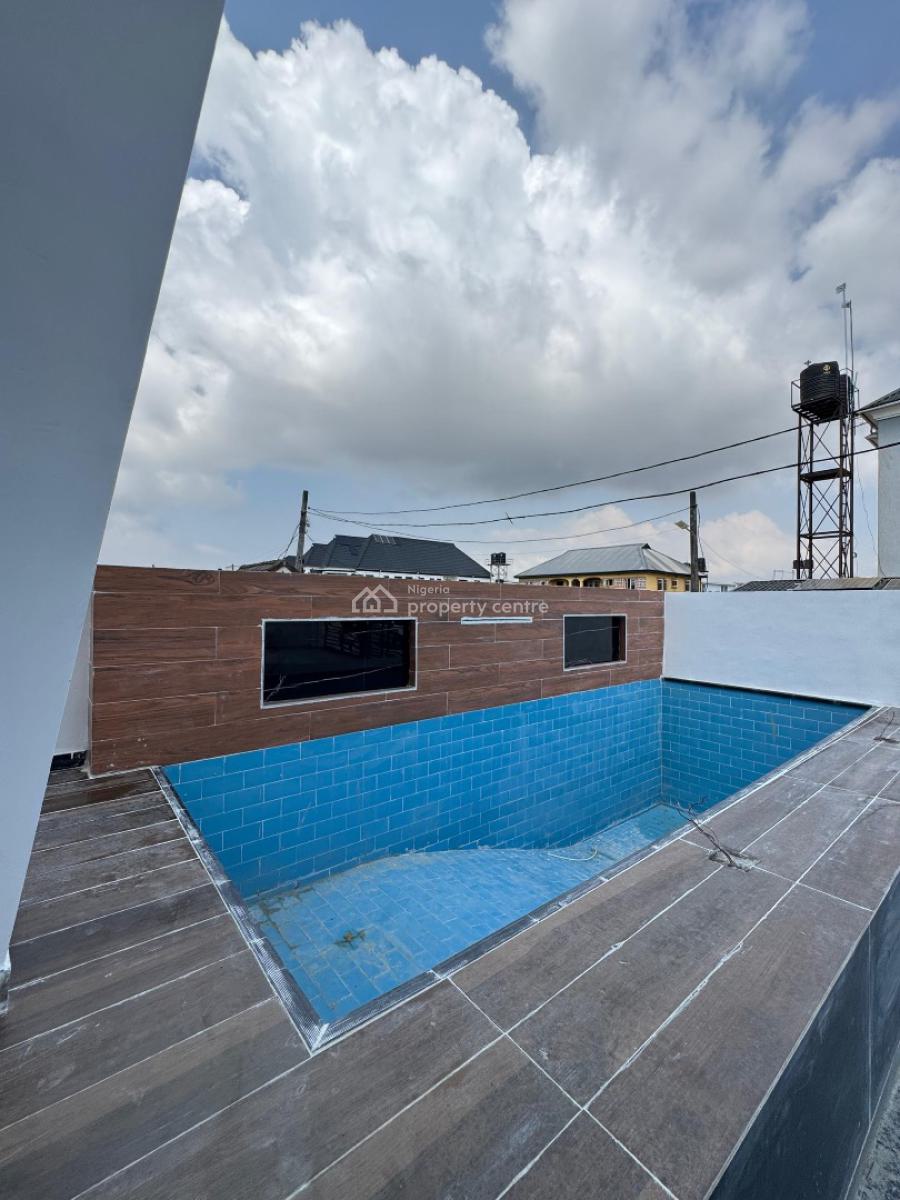 Perfect for Upscale Family Living Comes with Pool, Gym Etc, Sangotedo, Ajah, Lagos, Detached Duplex for Sale
