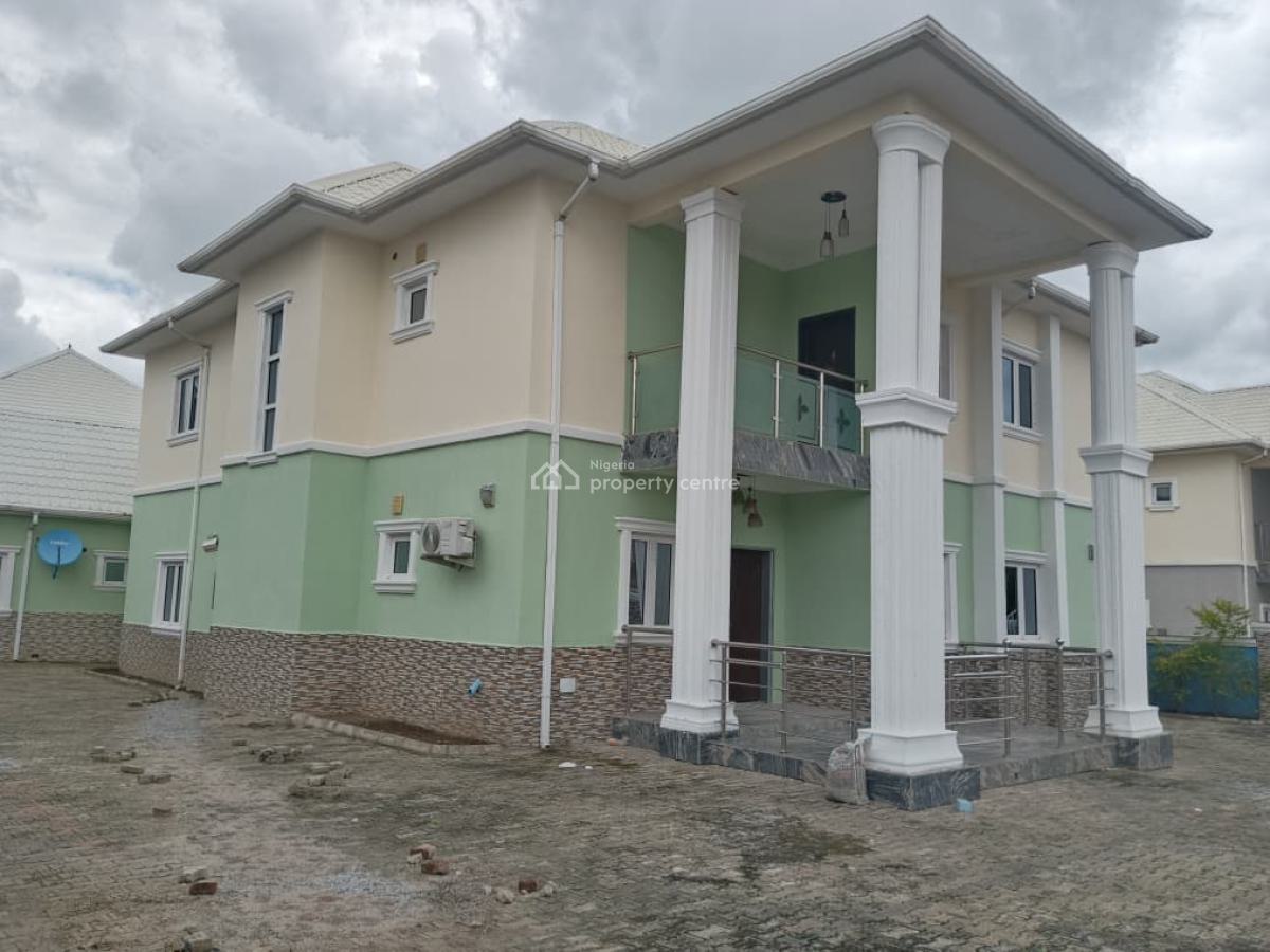 Luxury 4 Bedrooms Duplex with Bq, New Site, Fha (f.h.a), Lugbe District, Abuja, Detached Duplex for Sale