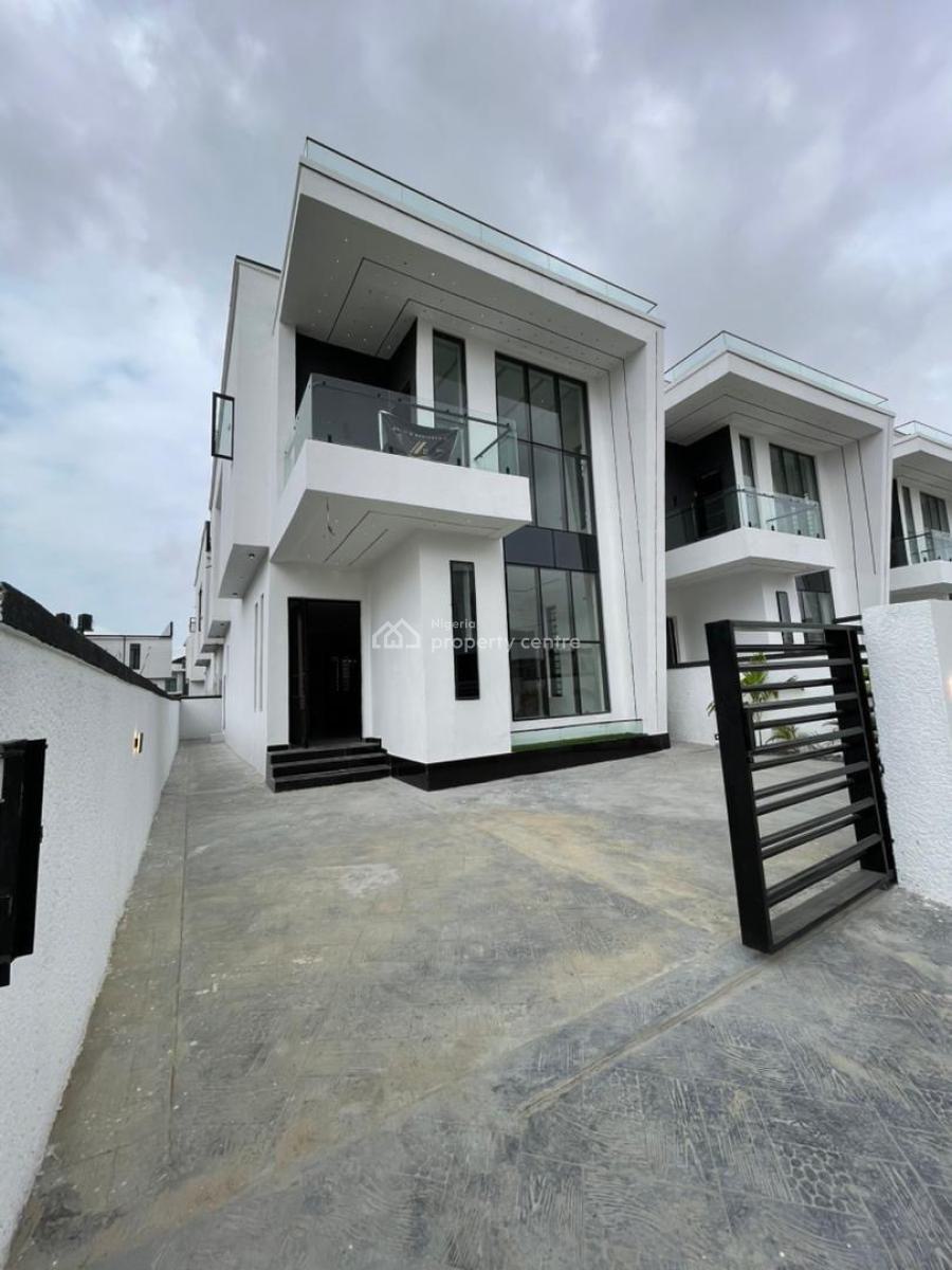 Top Rated Luxury Finished 4 Bedroom Fully Detached Duplex with Bq, Ajah, Lagos, Detached Duplex for Sale