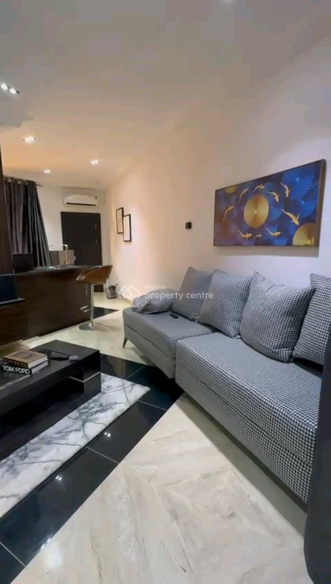 Luxury Furnished 1 Bedroom Apartment with City View, Stella Maris, Life Camp, Abuja, Mini Flat (room and Parlour) for Rent