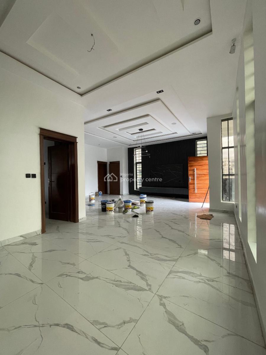 Spacious 5 Bedroom Detaced Duplex with Bq, Pool, Cinema and Open Terra, Ikate Elegushi, Lekki, Lagos, Detached Duplex for Sale
