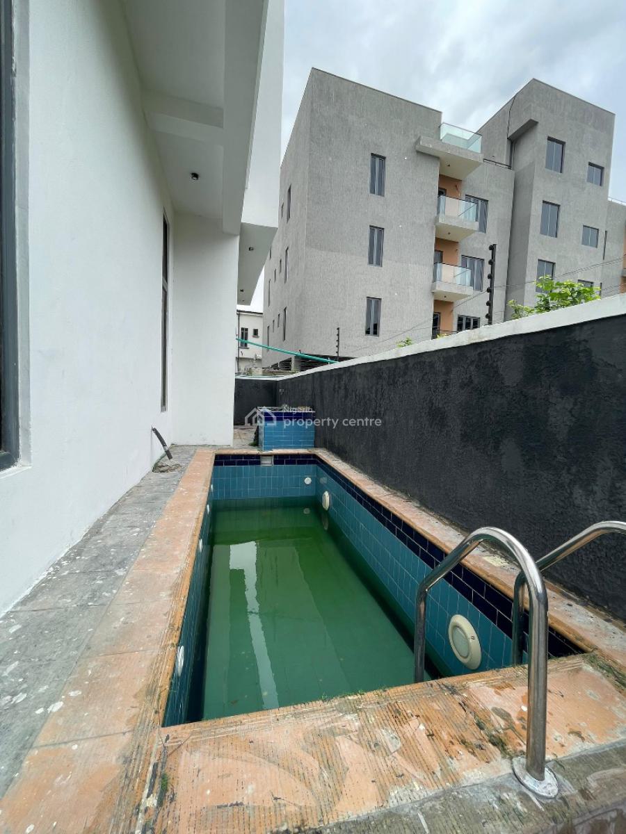 Spacious 5 Bedroom Detaced Duplex with Bq, Pool, Cinema and Open Terra, Ikate Elegushi, Lekki, Lagos, Detached Duplex for Sale
