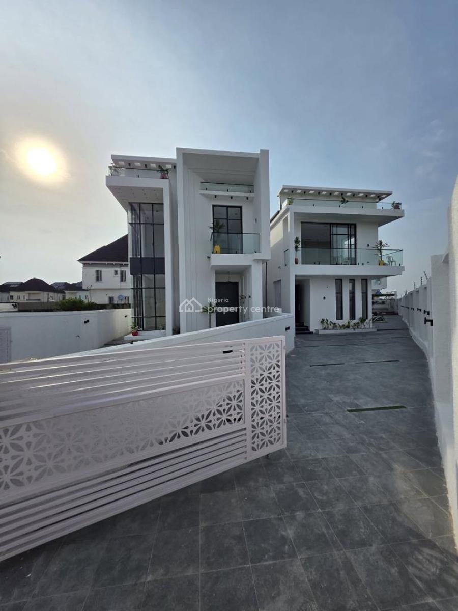 Exquisitely Detailed 5 Bedroom Detached with Private Swimming Pool, Chevron., Lekki, Lagos, Detached Duplex for Sale