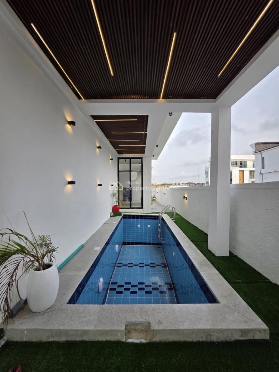 Exquisitely Detailed 5 Bedroom Detached with Private Swimming Pool, Chevron., Lekki, Lagos, Detached Duplex for Sale