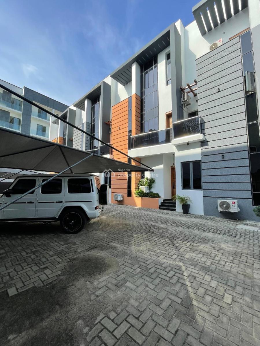 Beautiful 4 Bedroom Terraced Duplex in Prime Location, Ikate Elegushi, Lekki, Lagos, House for Sale