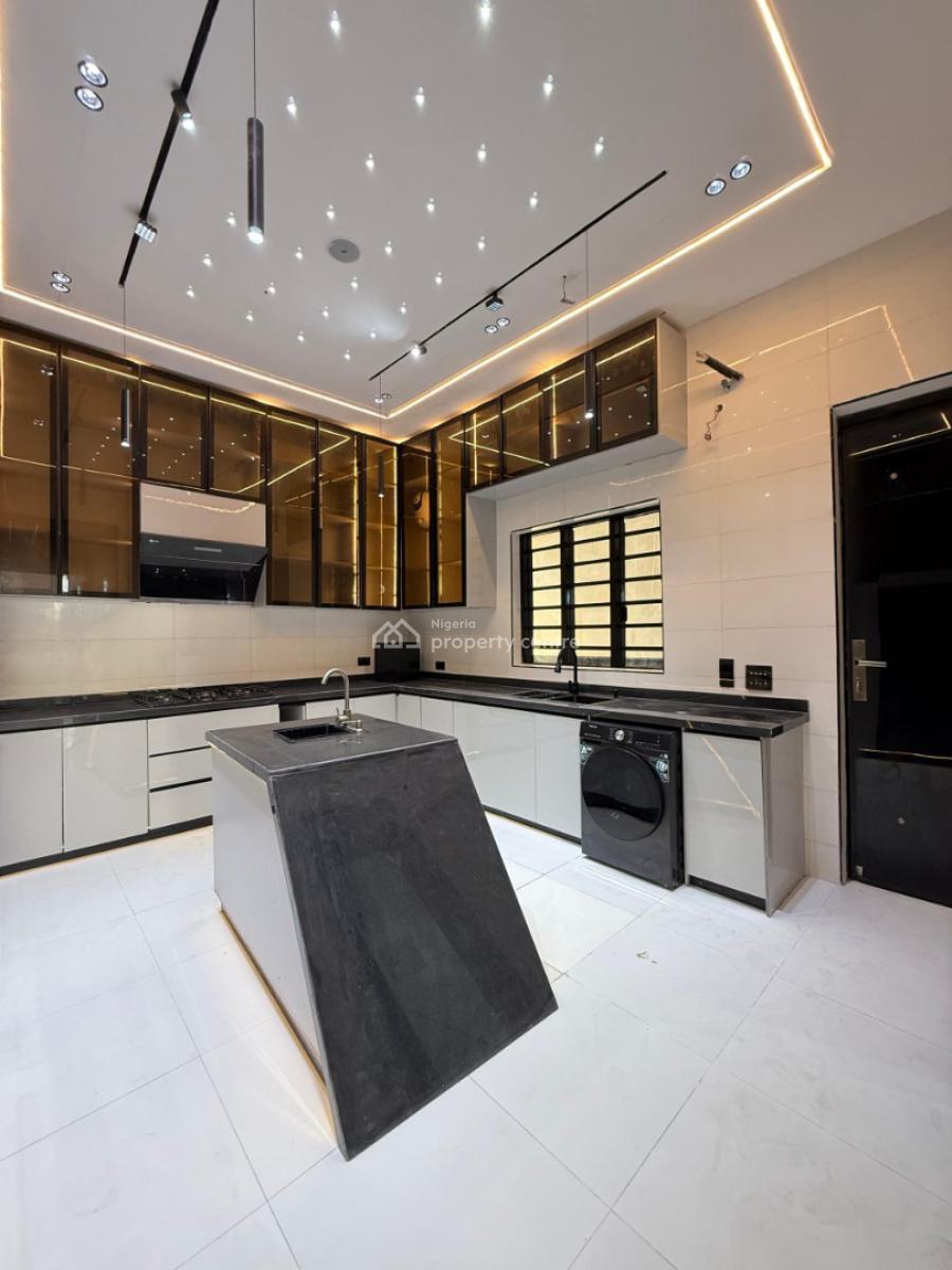 Affordable 5 Bedroom Fully Detached Duplex with , Bq, Swimming P, Chevron Lekki Lagos, Lekki, Lagos, Detached Duplex for Sale