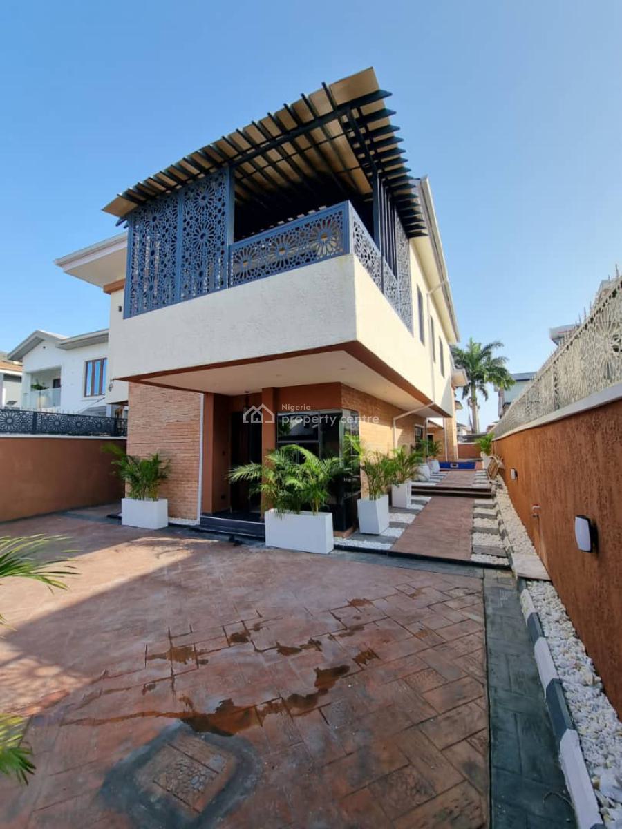 Luxury 5-bedroom Detached Residence with Cctv, Lekki Phase 1, Lekki Phase 1, Lekki, Lagos, Detached Duplex for Rent