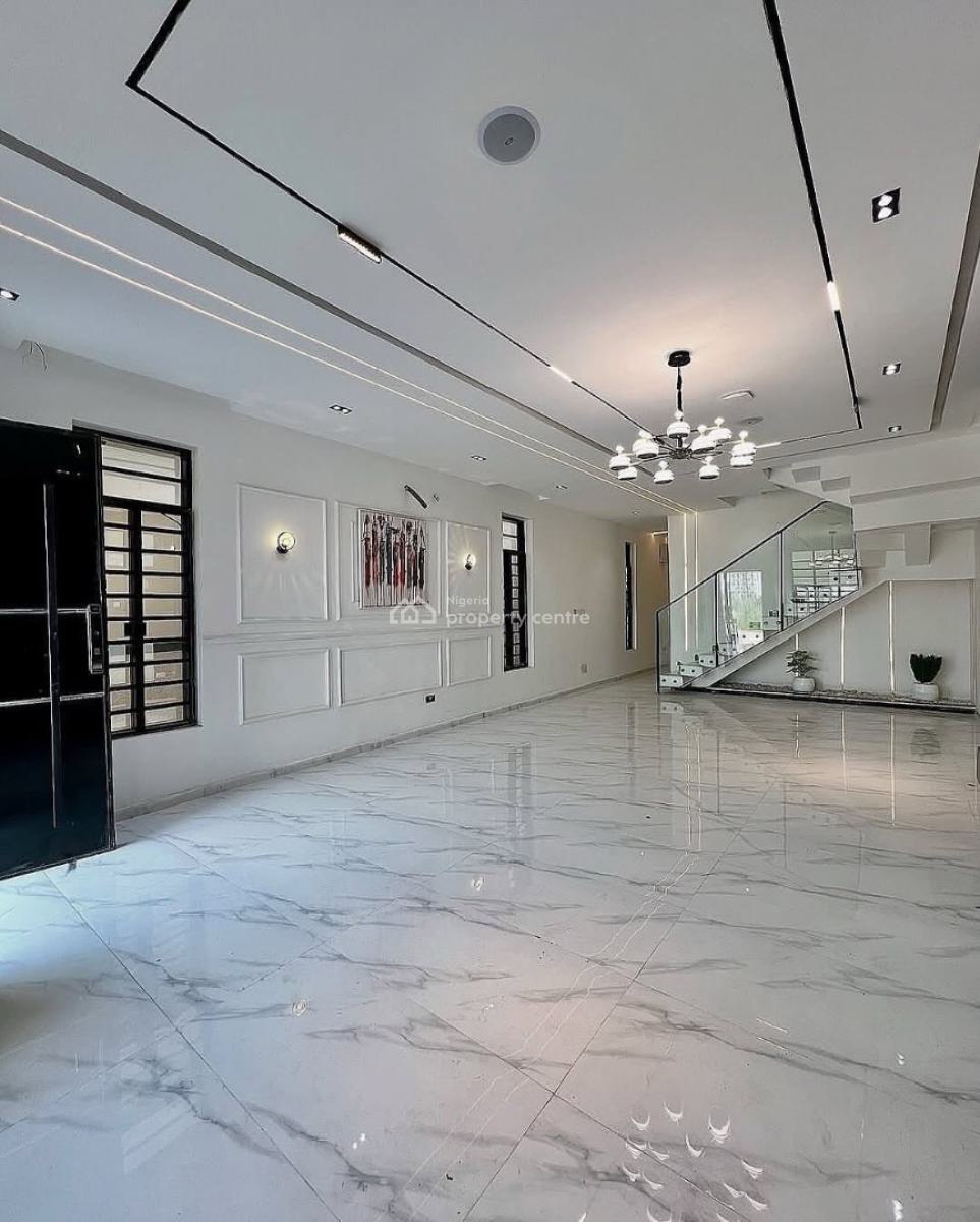 5 Bedroom Detached Duplex + Bq, Chevron, Lekki, Lagos, Detached Duplex for Rent