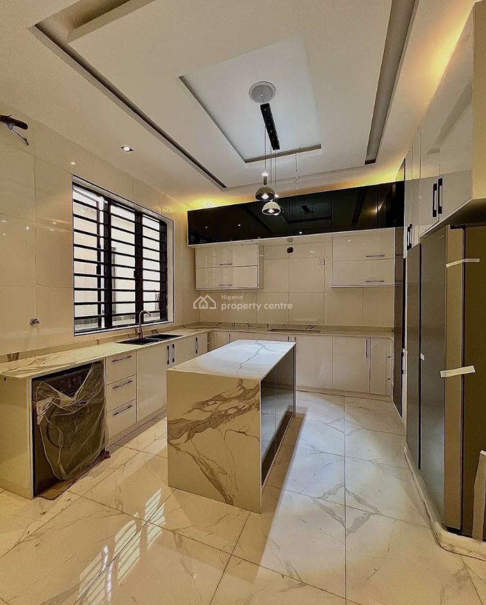 5 Bedroom Detached Duplex + Bq, Chevron, Lekki, Lagos, Detached Duplex for Rent