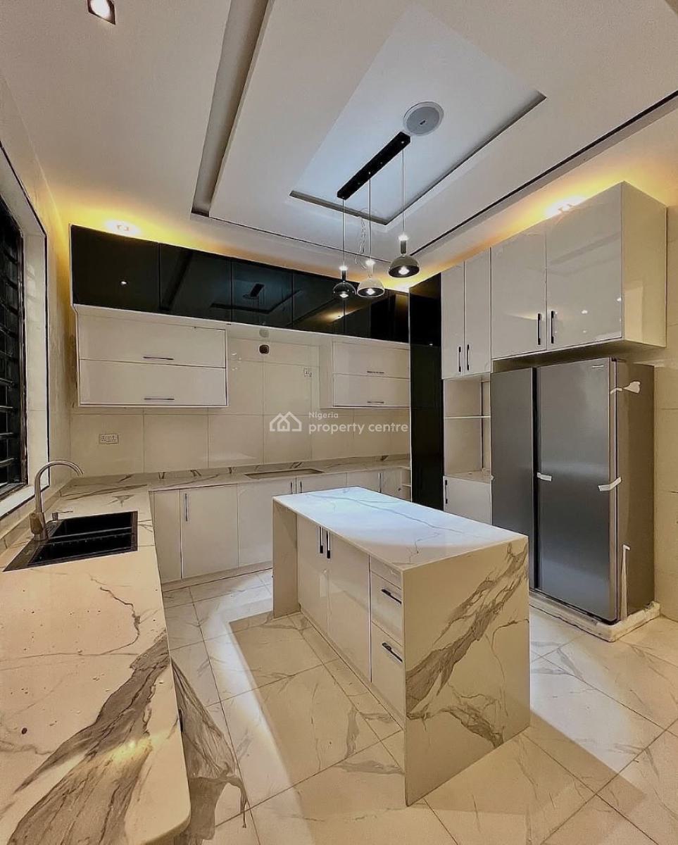 5 Bedroom Detached Duplex + Bq, Chevron, Lekki, Lagos, Detached Duplex for Rent