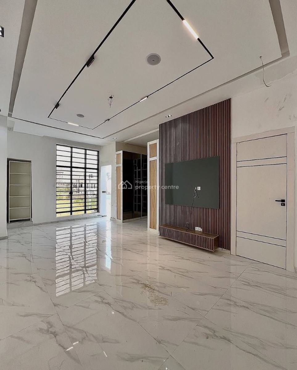 5 Bedroom Detached Duplex + Bq, Chevron, Lekki, Lagos, Detached Duplex for Rent