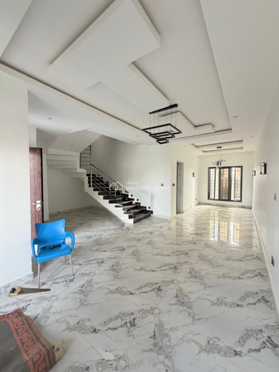 Brand New Gated 4 Bedroom Terrace Duplex with 2 Living Room, Guzape District, Abuja, Terraced Duplex for Sale