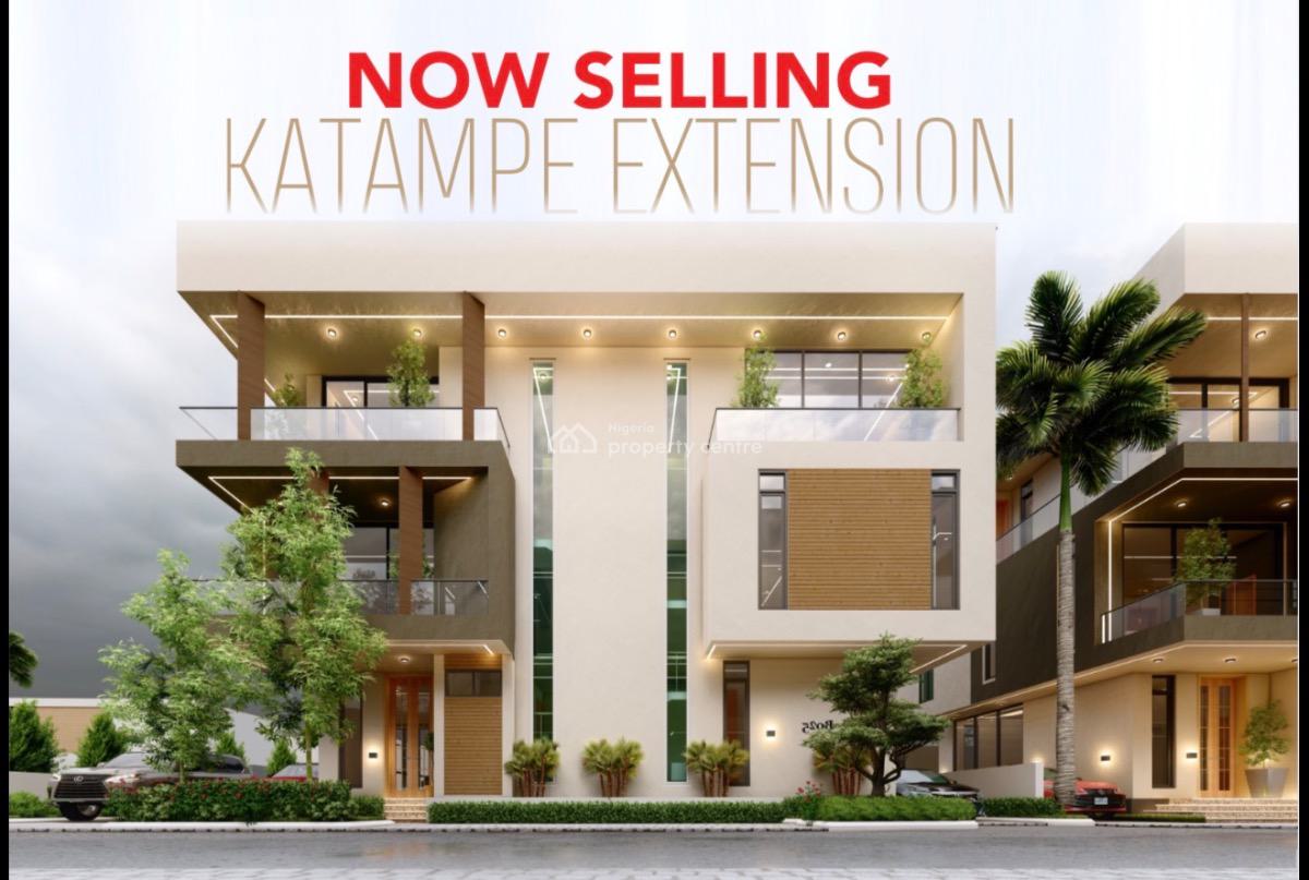 4 Units of 6 Bedrooms, Katampe Extension, Katampe, Abuja, Terraced Duplex for Sale