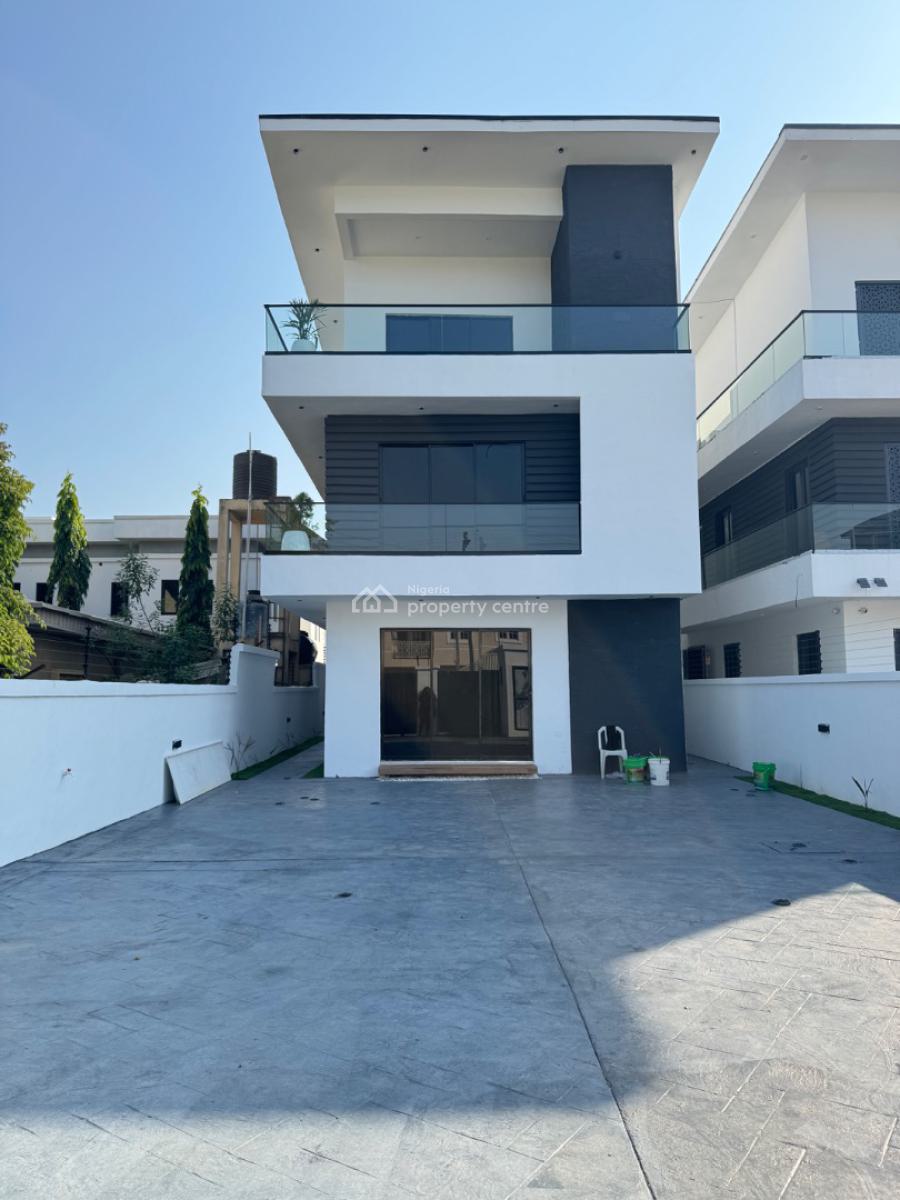Luxurious 5 Bedroom Triplex Home with Private Cinema and Swimming Pool, Alpha Beach Road, Lekki Phase 2, Lekki, Lagos, Detached Duplex for Sale