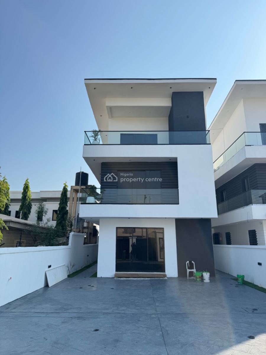 Luxurious 5 Bedroom Triplex Home with Private Cinema and Swimming Pool, Alpha Beach Road, Lekki Phase 2, Lekki, Lagos, Detached Duplex for Sale