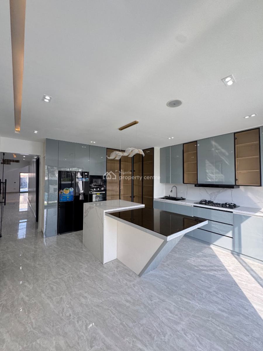 Luxurious 5 Bedroom Triplex Home with Private Cinema and Swimming Pool, Alpha Beach Road, Lekki Phase 2, Lekki, Lagos, Detached Duplex for Sale