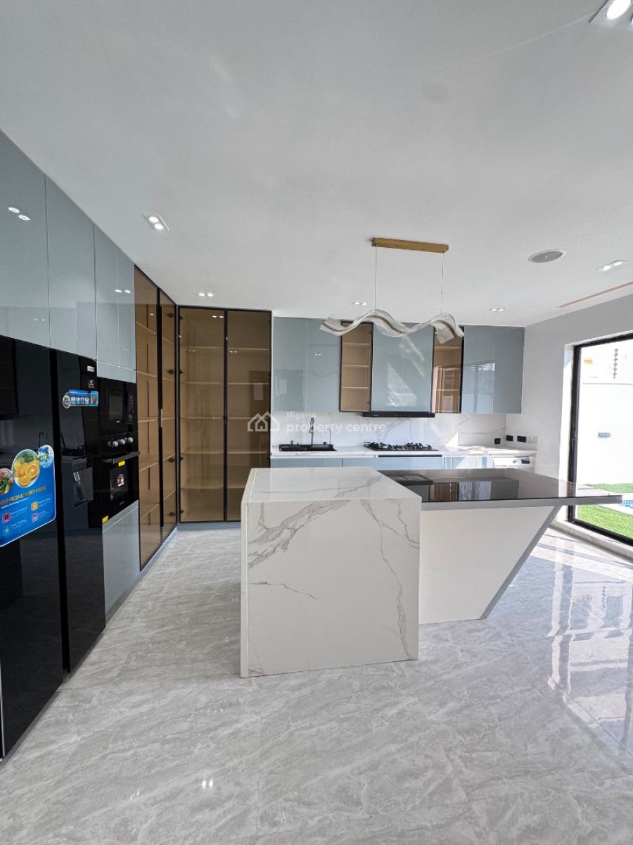 Luxurious 5 Bedroom Triplex Home with Private Cinema and Swimming Pool, Alpha Beach Road, Lekki Phase 2, Lekki, Lagos, Detached Duplex for Sale