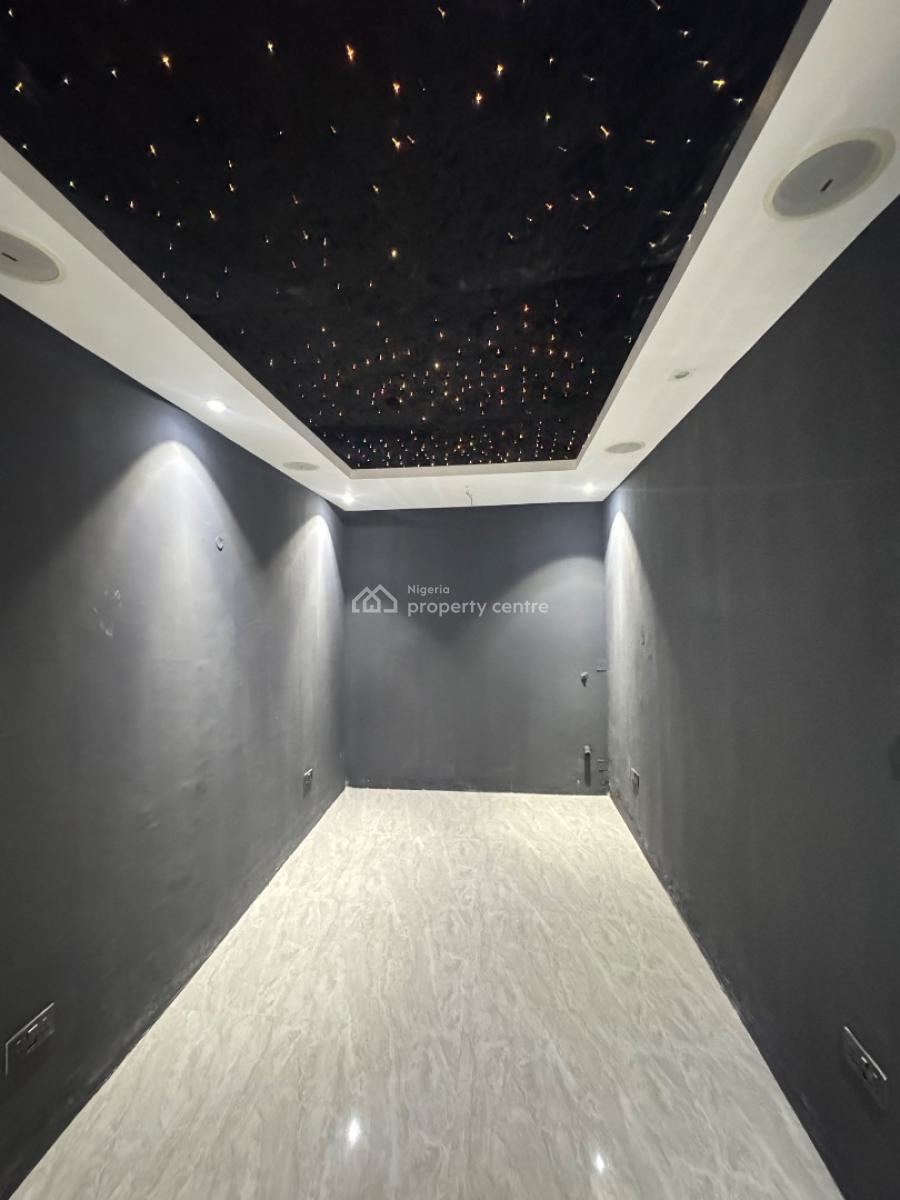 Luxurious 5 Bedroom Triplex Home with Private Cinema and Swimming Pool, Alpha Beach Road, Lekki Phase 2, Lekki, Lagos, Detached Duplex for Sale