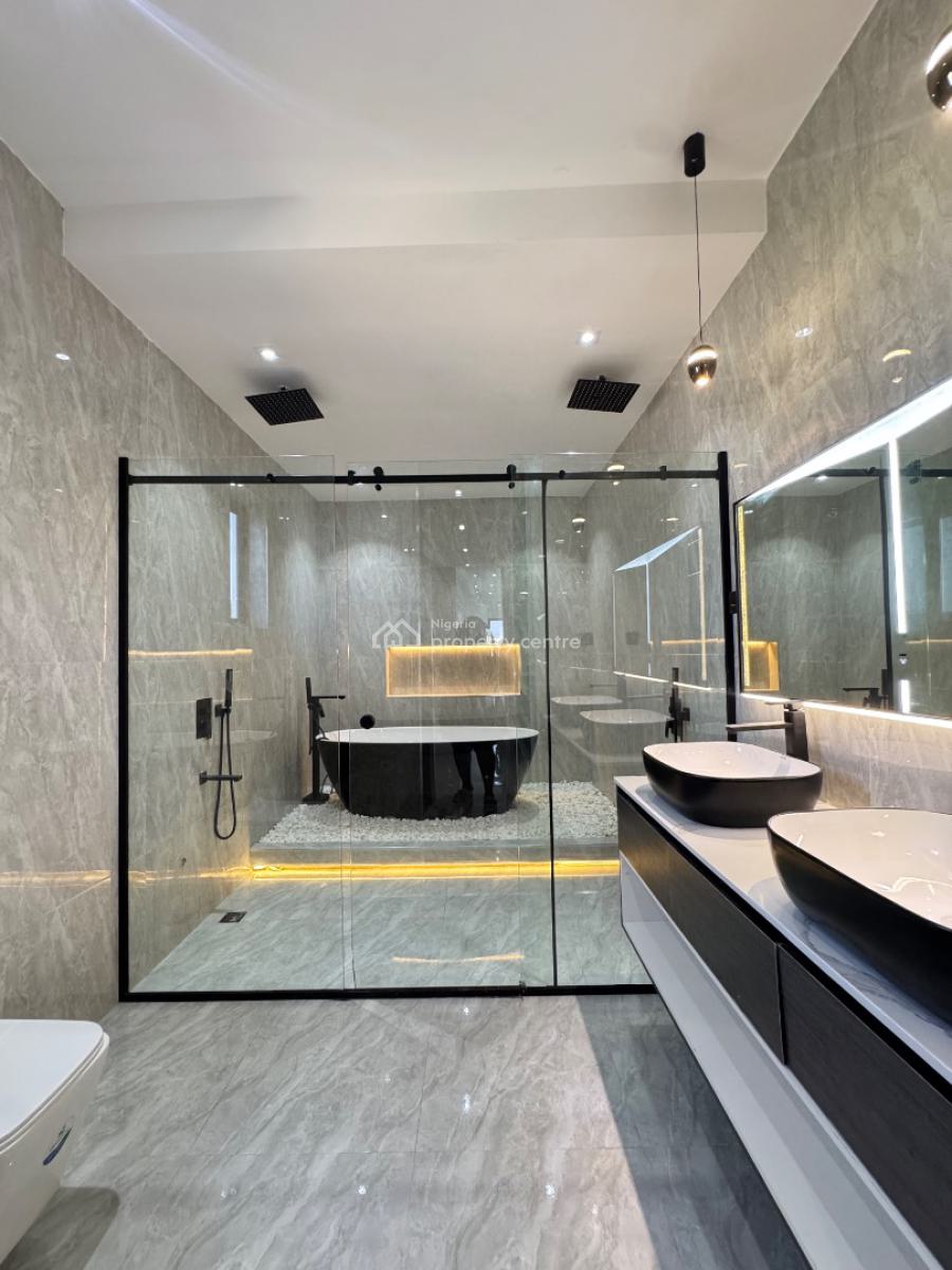 Luxurious 5 Bedroom Triplex Home with Private Cinema and Swimming Pool, Alpha Beach Road, Lekki Phase 2, Lekki, Lagos, Detached Duplex for Sale