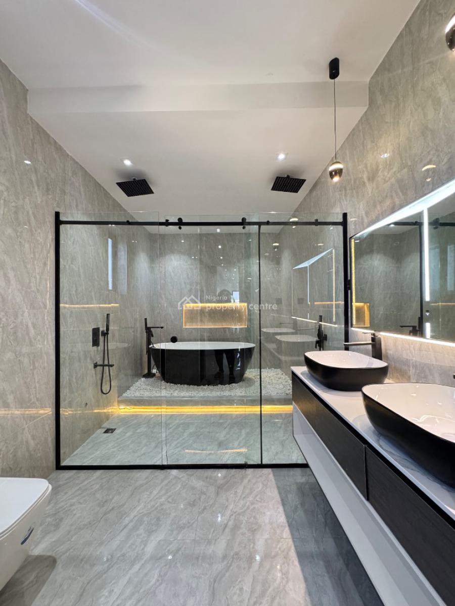 Luxurious 5 Bedroom Triplex Home with Private Cinema and Swimming Pool, Alpha Beach Road, Lekki Phase 2, Lekki, Lagos, Detached Duplex for Sale