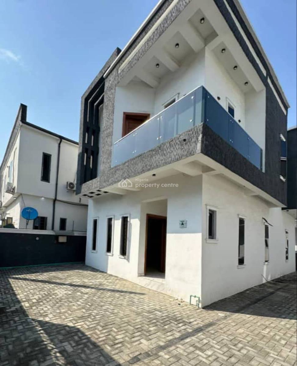 Four Units of Brand New 4 Bedroom Fully Detached Duplex with Bq, Orchid Road, Lekki, Lagos, Detached Duplex for Rent