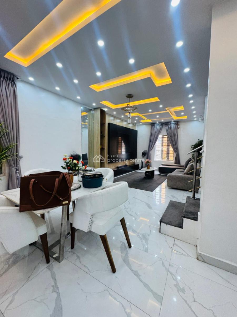 Furnished 4 Bedroom Fully Detached Duplex with 2 Mini Flat Bq, High Value Potential for Rental and Long Term Investment, Ogba, Ikeja, Lagos, Detached Duplex for Sale