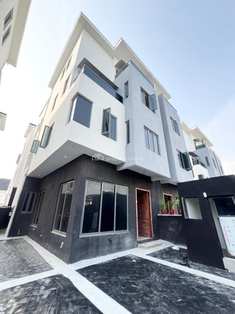 Luxury 5 Bedroom Semi Detached Duplex with Bq in a Secure Estate, Ikate, Lekki, Lagos, Detached Duplex for Sale