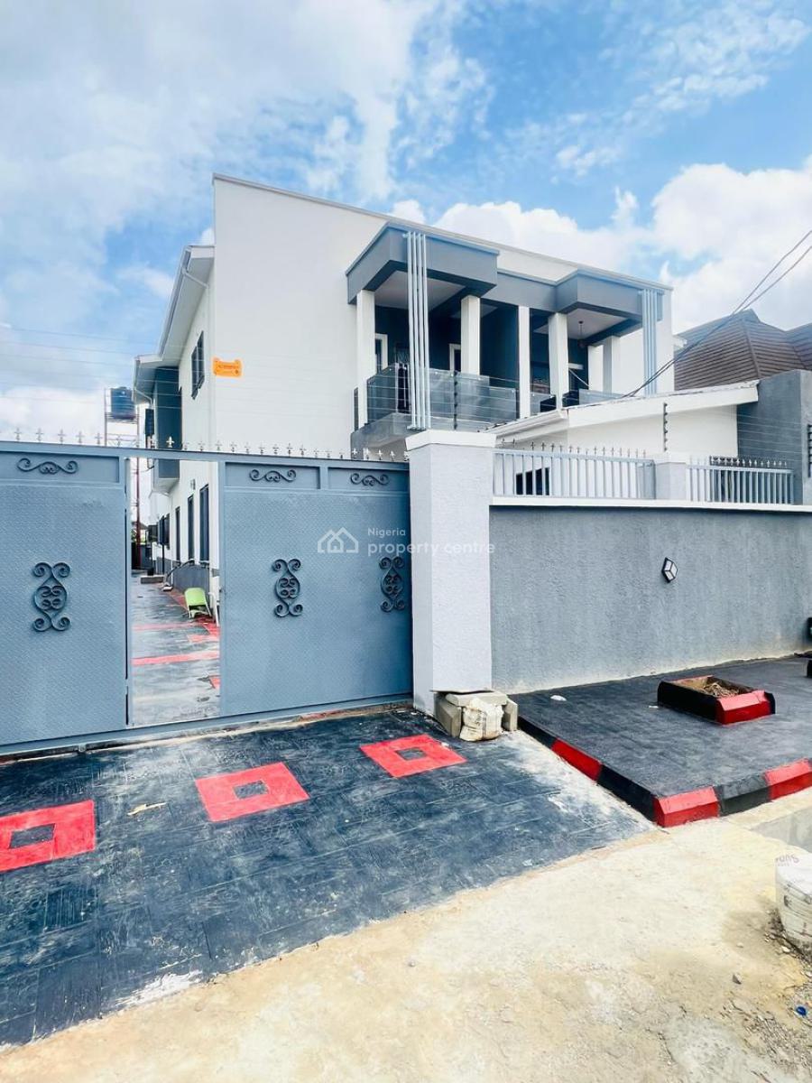 Newly Built 4-bedroom Semi-detached Duplex + Bq, Secure, Elegant, and Move-in Ready, Isheri, Lagos, Semi-detached Duplex for Sale