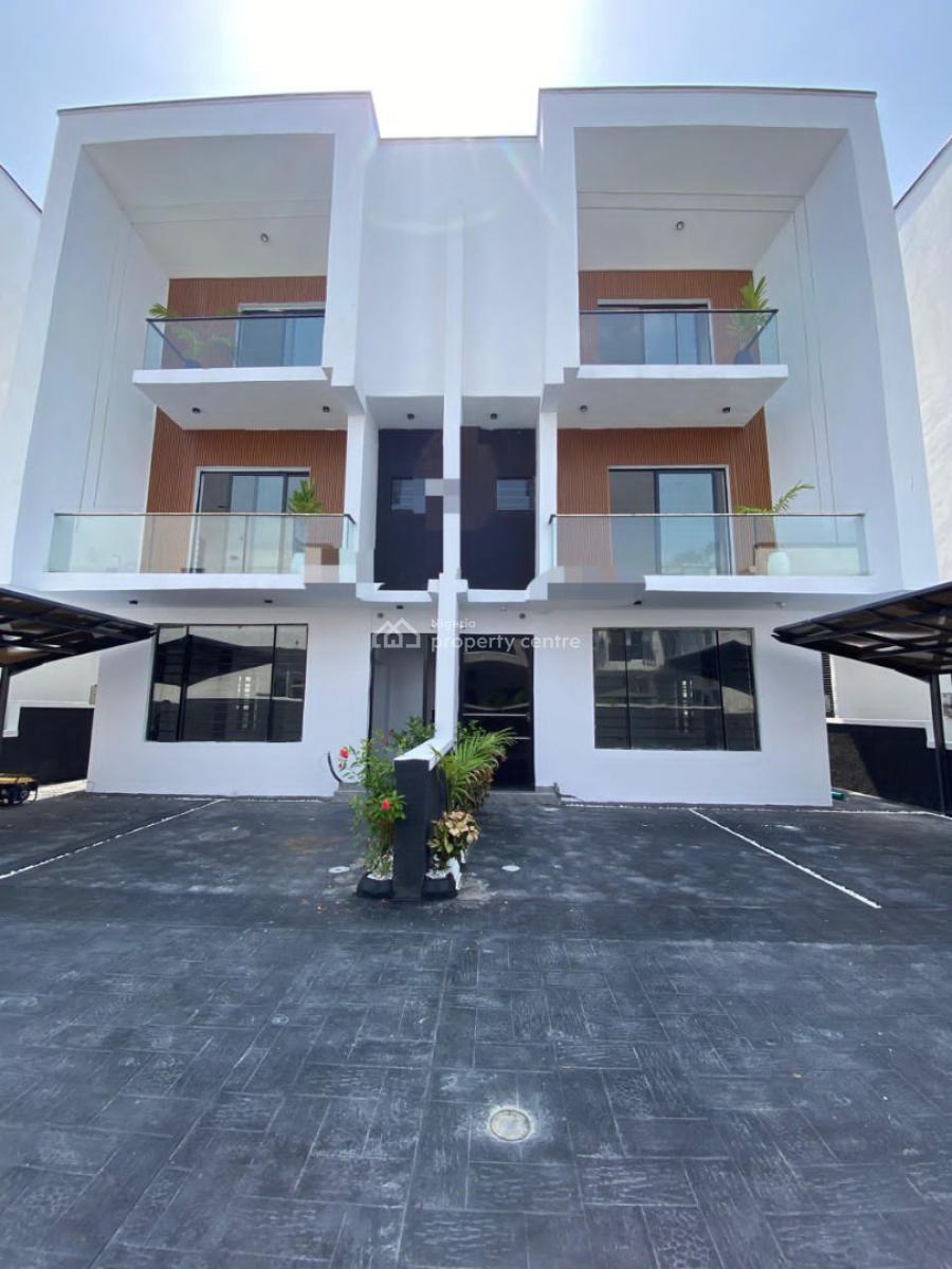 4 Bedroom Semi-detached Duplex with Swimming Pool and Boys Quarters, Orchid, Lekki, Lagos, Semi-detached Duplex for Sale