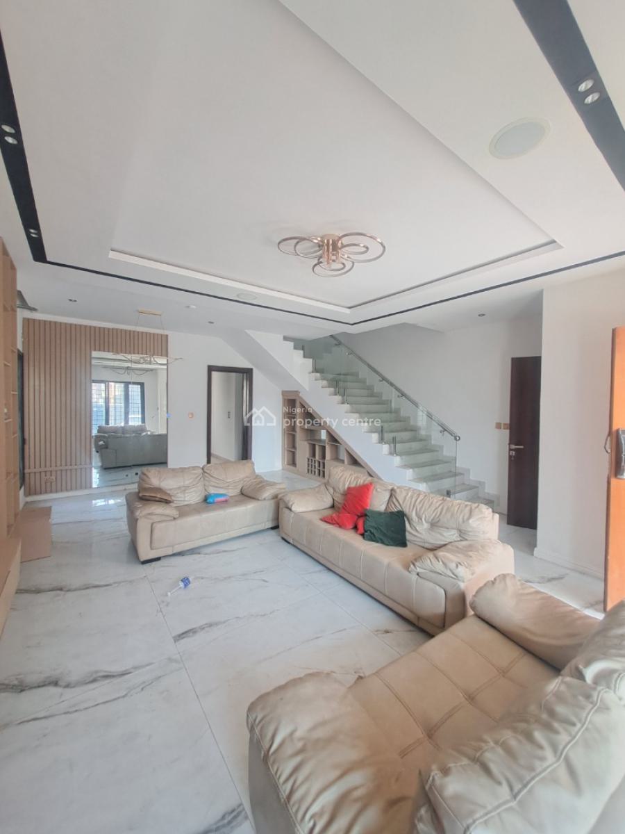 Well Built 4 Bedroom Terrace with Bq in a Gated Estate, Ologolo, Lekki, Lagos, Terraced Duplex for Rent