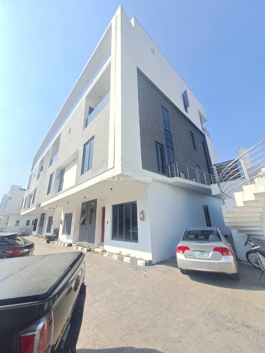 Well Built 4 Bedroom Terrace with Bq in a Gated Estate, Ologolo, Lekki, Lagos, Terraced Duplex for Rent