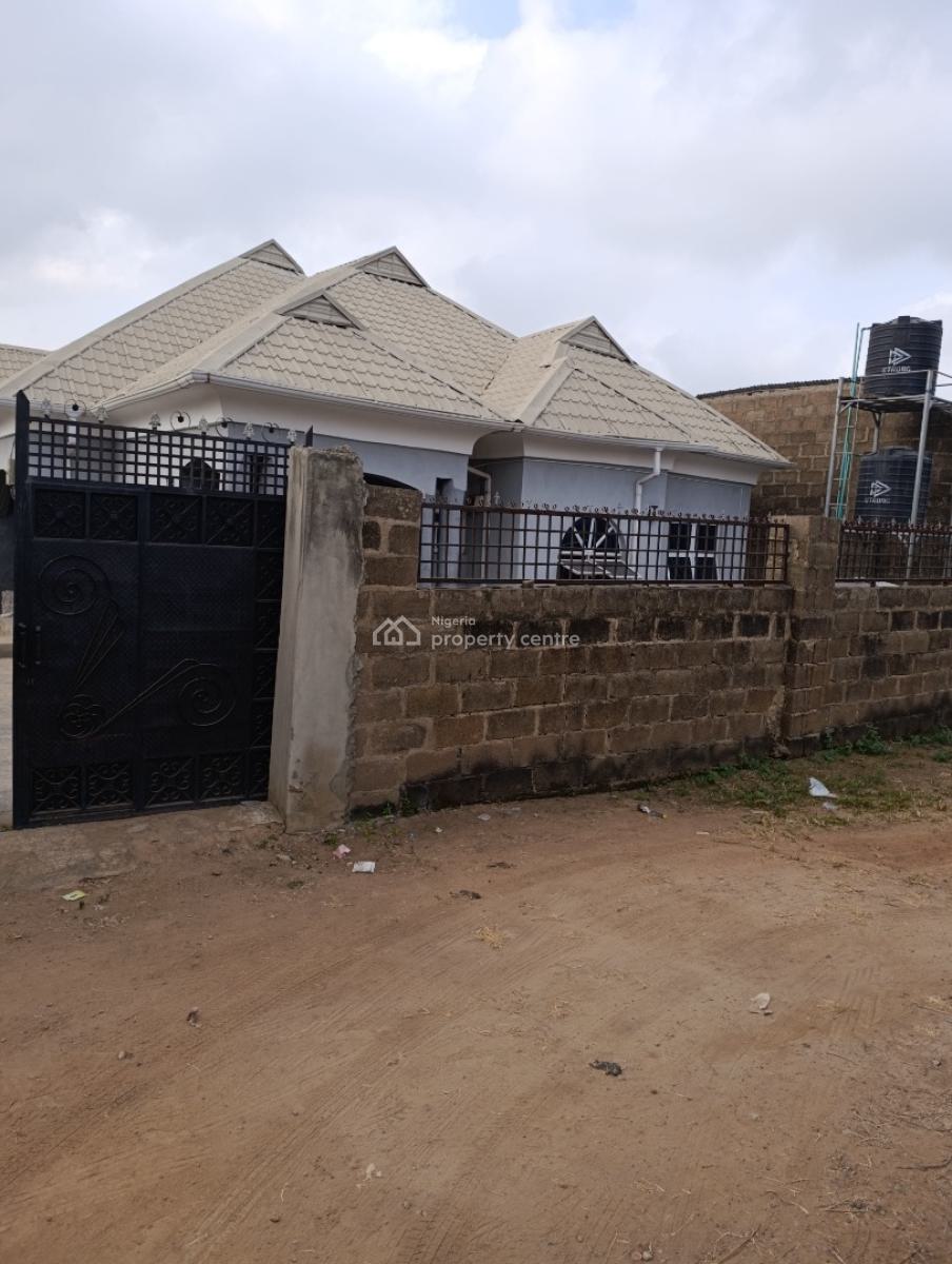3 Bedroom Full Pop Self Compound Bungalow, Gastab Area, Iyana Ajia, Alakia, Ibadan, Oyo, Detached Bungalow for Rent