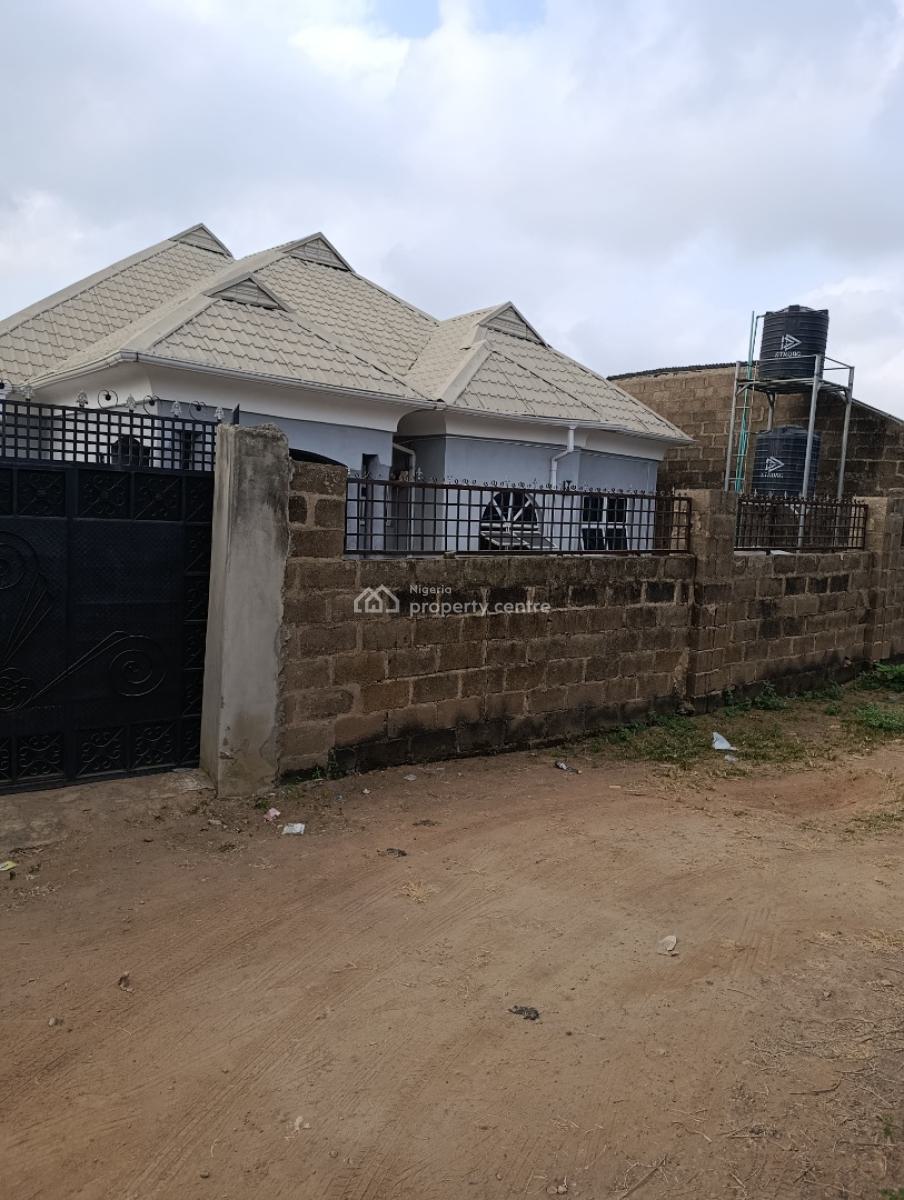 3 Bedroom Full Pop Self Compound Bungalow, Gastab Area, Iyana Ajia, Alakia, Ibadan, Oyo, Detached Bungalow for Rent
