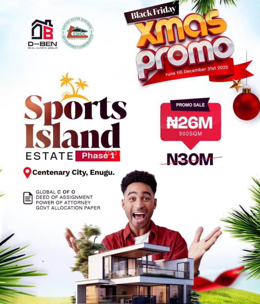 Land, Centenary City, Enugu, Enugu, Land for Sale